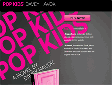 Tablet Screenshot of popkidsbook.com